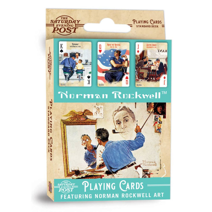 Saturday Evening Post - Norman Rockwell Playing Cards - 54 Card Deck - for just $7.99! 