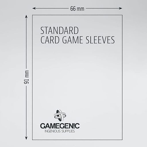 Gamegenic PRIME Sleeves: Standard Card Game (66 x 91 mm) - for just $3.99! 