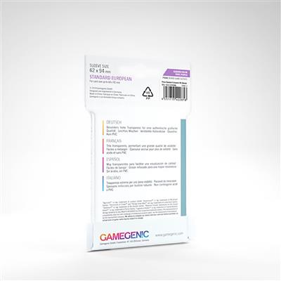 Gamegenic Prime Sleeves: Standard European (62 x 94 mm) - for just $3.49! 