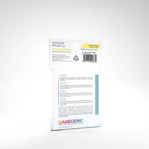 Gamegenic Prime Sleeves: Mini-American (44 x 67 mm) - for just $3.49! 