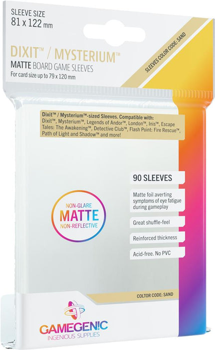 Gamegenic Matte Sleeves: Dixit (81 x 122 mm) - for just $5.99! 