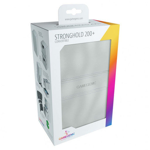 GameGenic Stronghold 200+ Card Convertible Deck Box: White - Premium Accessories - Just $44.99! Shop now at Retro Gaming of Denver