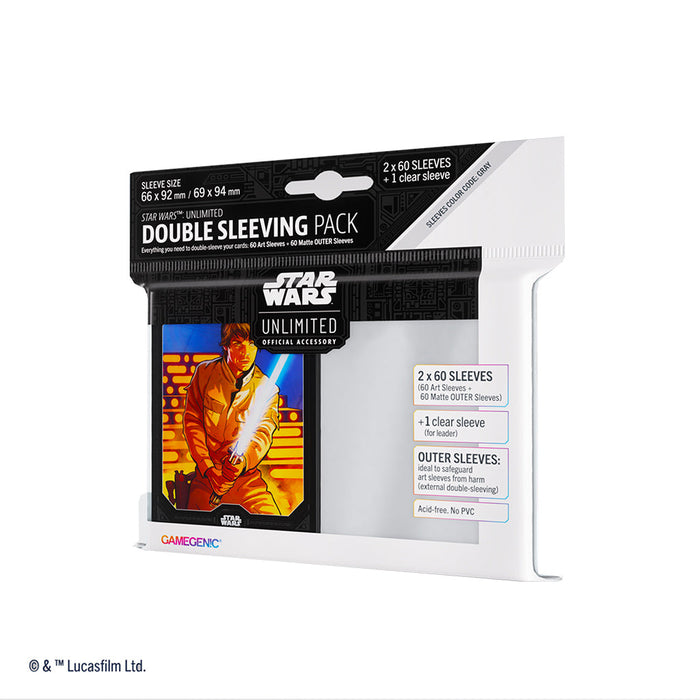 Star Wars: Unlimited - Art Sleeves Double Sleeving Pack - for just $11.99! 