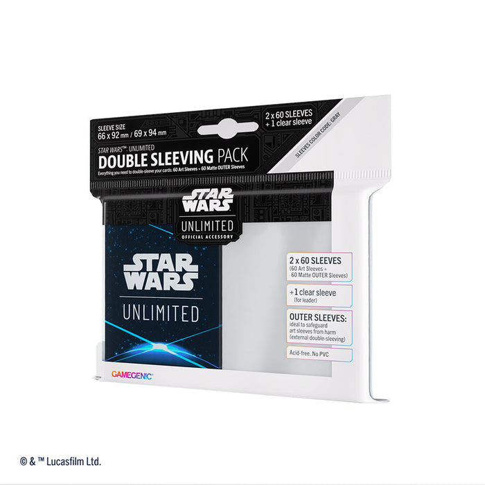 Star Wars: Unlimited - Art Sleeves Double Sleeving Pack - for just $11.99! 