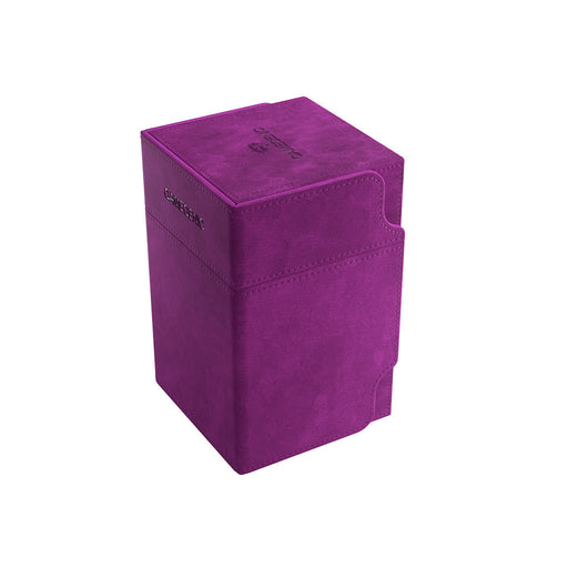 GameGenic Watchtower 100+ Card Convertible Deck Box - XL Purple - Premium Accessories - Just $34.99! Shop now at Retro Gaming of Denver