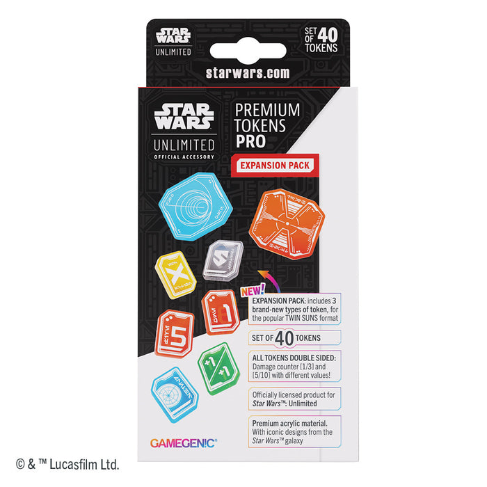 Star Wars™: Unlimited Premium Tokens PRO Expansion Pack - for just $19.99! 