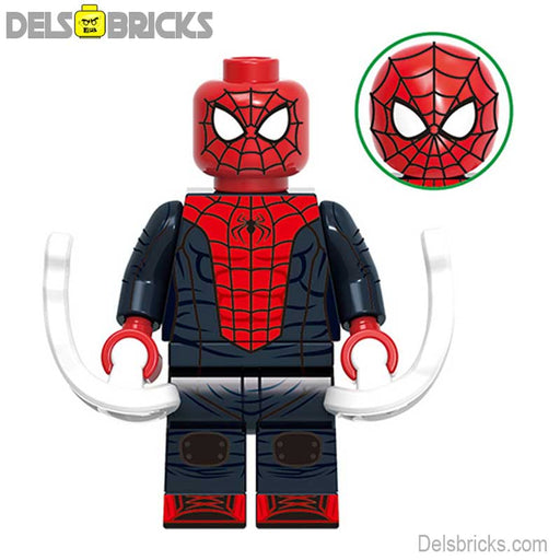 Miles Morales Great Responsibility Suit Minifigure (Lego-Compatible Minifigures) - Premium Spiderman Lego Minifigures - Just $3.99! Shop now at Retro Gaming of Denver