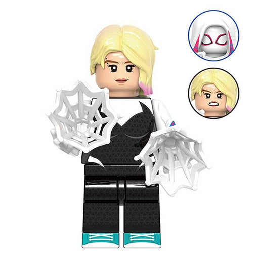 Gwen Stacy Ghost Spider Earth-1610 Minifigure (Lego-Compatible Minifigures) - Just $4.50! Shop now at Retro Gaming of Denver