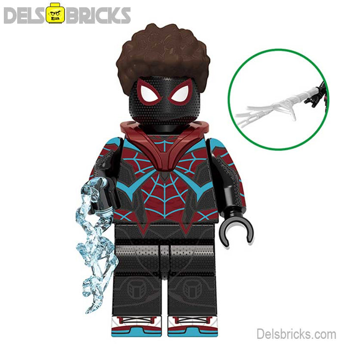 Spider-Man Miles Morales Evolved Suit Lego-Compatible Minifigures - Just $4.50! Shop now at Retro Gaming of Denver