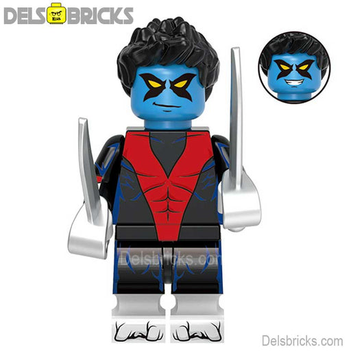 Nightcrawler From X-Men 97 Lego-Compatible Minifigures - Premium Minifigures - Just $4.99! Shop now at Retro Gaming of Denver