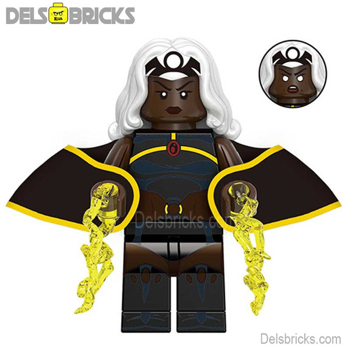 Storm From X-Men '97 Black Suit Lego Minifigures custom toys (Lego-Compatible Minifigures) - Just $4.99! Shop now at Retro Gaming of Denver
