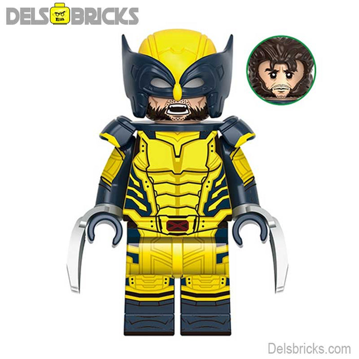 Wolverine Yellow & Blue Suit X-Men & Deadpool 3 Lego Marvel Minifigures NEW - Just $4.50! Shop now at Retro Gaming of Denver