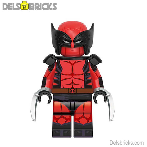 Wolverine Deadpool marvel Lego Minifigures Custom Toys NEW - Just $4.50! Shop now at Retro Gaming of Denver