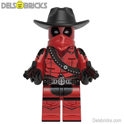 Cowboy deadpool from Deadpool & Wolverine Movie Lego Minifigures Custom Toys - Just $4.50! Shop now at Retro Gaming of Denver