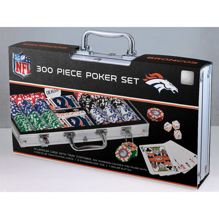 Denver Broncos 300 Piece Poker Set - for just $124.99! 