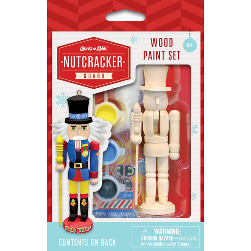 Nutcracker Guard Ornament Wood Paint Kit - Just $7.99! Shop now at Retro Gaming of Denver