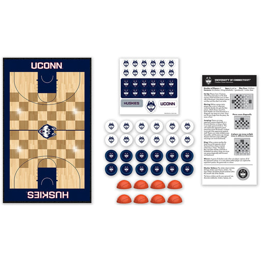 UCONN Huskies Checkers - Just $19.99! Shop now at Retro Gaming of Denver