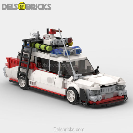 Ghostbusters Car Ectomobile Ecto-1 Lego Minifigures Custom Building Block Toys - Premium Minifigures - Just $29.99! Shop now at Retro Gaming of Denver