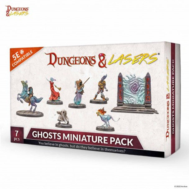 Dungeons & Lasers: Ghosts Miniature Pack - for just $20! 