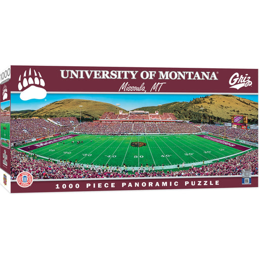 Montana Grizzlies - 1000 Piece Panoramic Jigsaw Puzzle - Just $19.99! Shop now at Retro Gaming of Denver