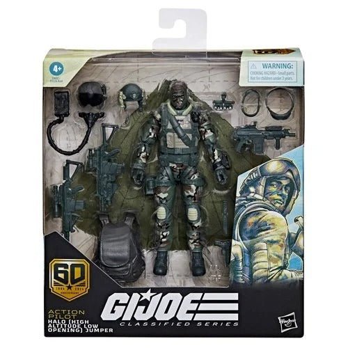 G.I. Joe Classified Series 60th Anniversary 6-Inch Action Pilot HALO Jumper Action Figure - for just $38.99! 