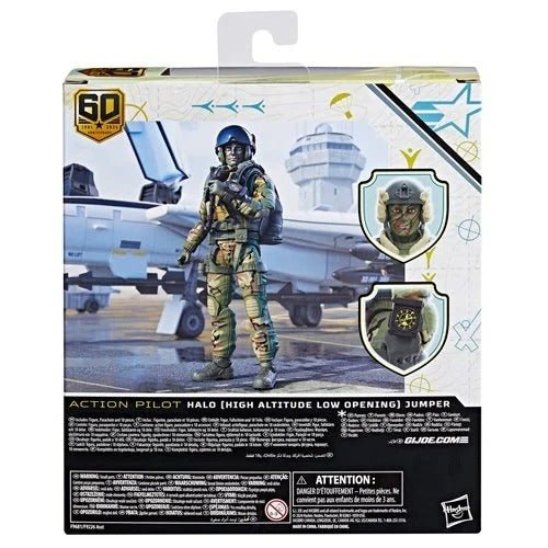 G.I. Joe Classified Series 60th Anniversary 6-Inch Action Pilot HALO Jumper Action Figure - for just $38.99! 