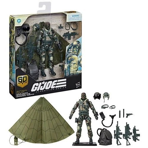 G.I. Joe Classified Series 60th Anniversary 6-Inch Action Pilot HALO Jumper Action Figure - for just $38.99! 