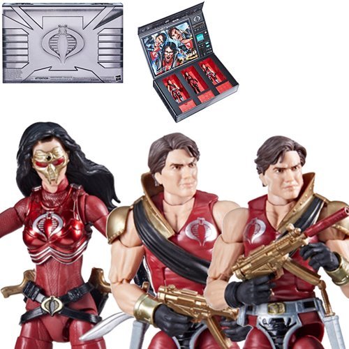 G.I. Joe Classified Series Crimson Strike Team Baroness", " Tomax", " & Xamot 6-Inch Action Figures - for just $96.67! 