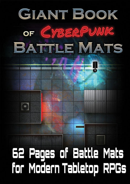 Giant Book of Cyberpunk Battle Mats - for just $49.99! 