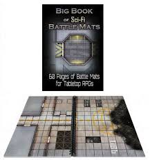 Giant Book of Sci-Fi Battle Mats - for just $42.99! 