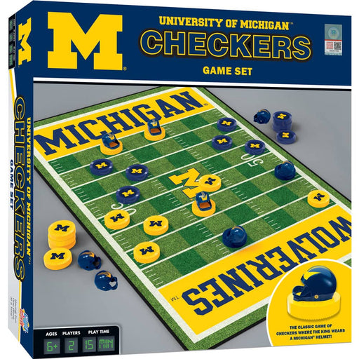 Michigan Wolverines Checkers Board Game - for just $19.99! 