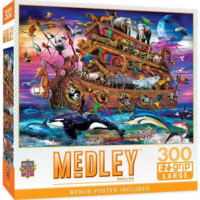Medley - Noah's Ark 300 Piece EZ Grip Jigsaw Puzzle - for just $14.99! 