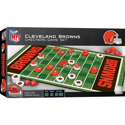 Cleveland Browns Checkers Board Game - for just $19.99! 