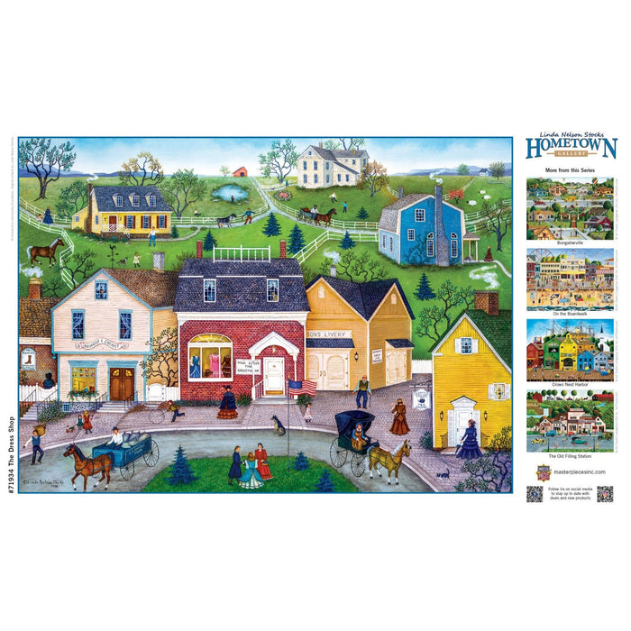 Hometown Gallery - The Dress Shop 1000 Piece Jigsaw Puzzle - for just $16.99! 