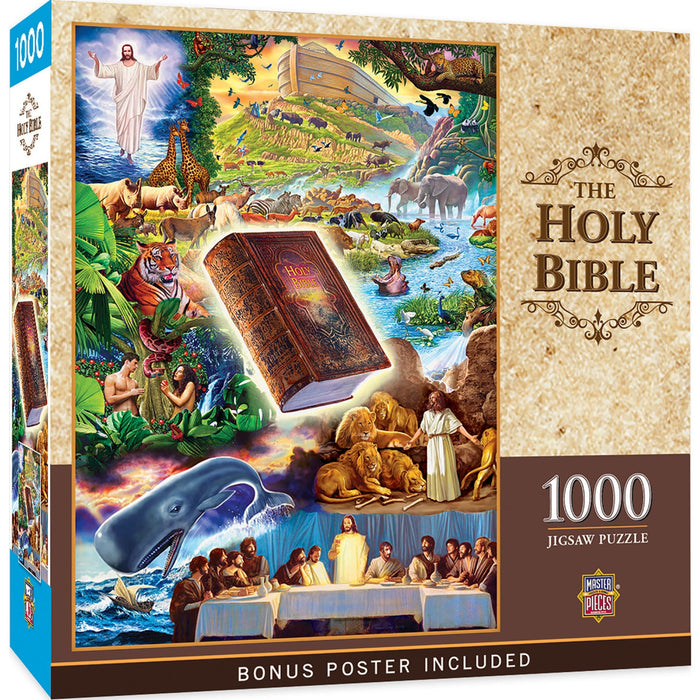 The Holy Bible - 1000 Piece Jigsaw Puzzle - Just $16.99! Shop now at Retro Gaming of Denver