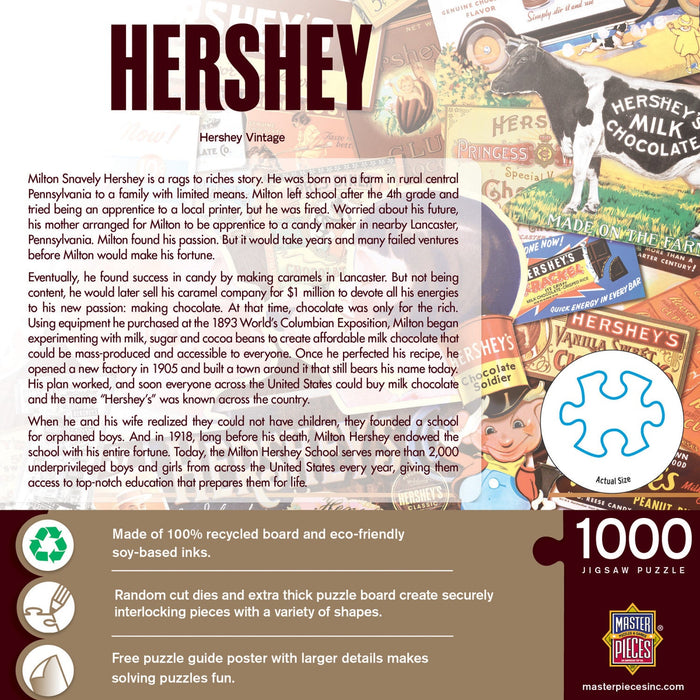 Hershey's Vintage - 1000 Piece Jigsaw Puzzle - Just $16.99! Shop now at Retro Gaming of Denver