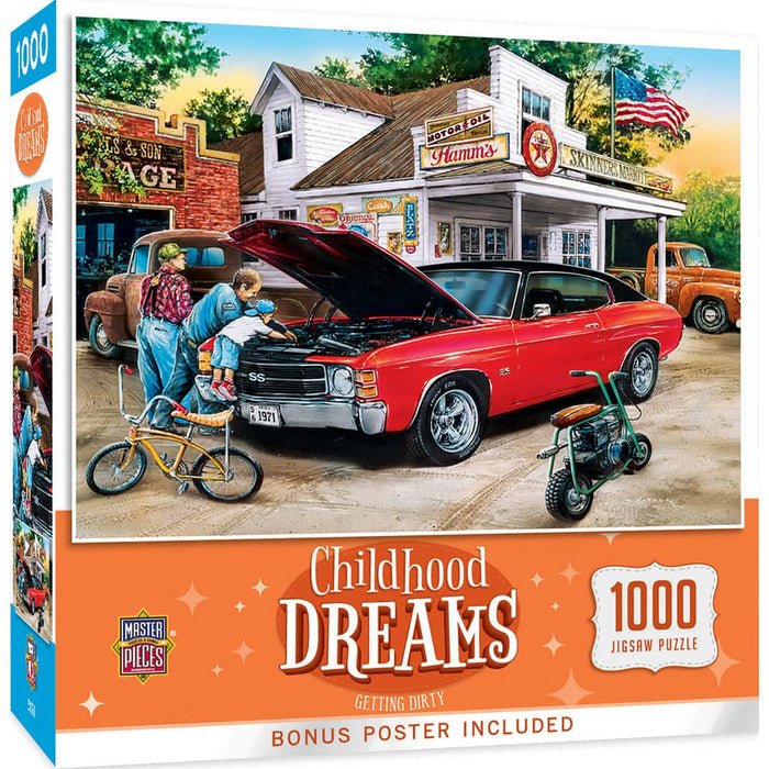 Childhood Dreams - Getting Dirty 1000 Piece Jigsaw Puzzle - for just $16.99! 