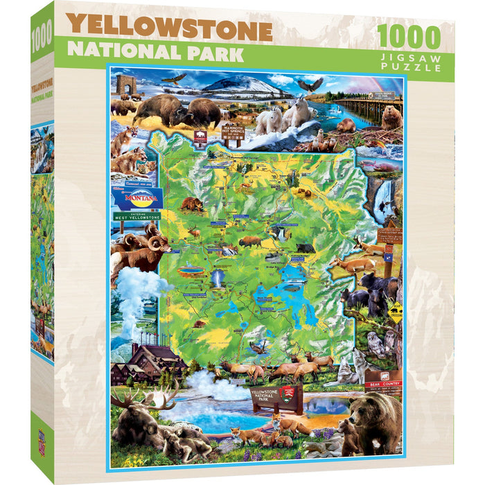 Yellowstone National Park 1000 Piece Jigsaw Puzzle - Just $16.99! Shop now at Retro Gaming of Denver