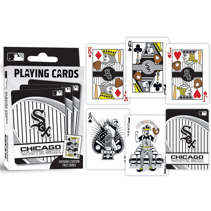 Chicago White Sox Playing Cards - 54 Card Deck - Just $6.99! Shop now at Retro Gaming of Denver