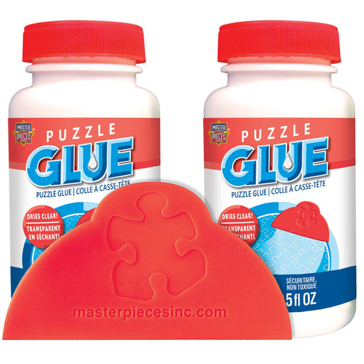 Jigsaw Puzzle Glue 2-Pack with Applicator - Just $9.99! Shop now at Retro Gaming of Denver