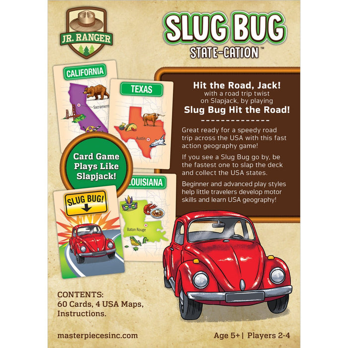 Jr. Ranger Slug Bug State-cation Card Game - for just $9.99! 