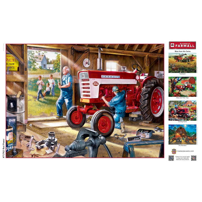 Farmall - Red Power 1000 Piece Jigsaw Puzzle - Just $16.99! Shop now at Retro Gaming of Denver