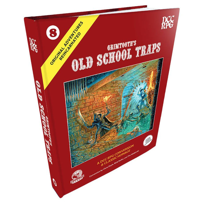 Dungeon Crawl Classics: Original Adventures Reincarnated #8 - Grimtooth’s Old School Traps (DCC Edition) - for just $49.99! 