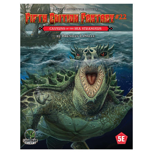 Fifth Edition Fantasy #22 - Caverns of the Sea Strangers - for just $9.99! 