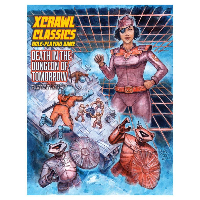 Xcrawl Classics: Adventure #4 - Death in the Dungeon of Tomorrow - for just $9.99! 