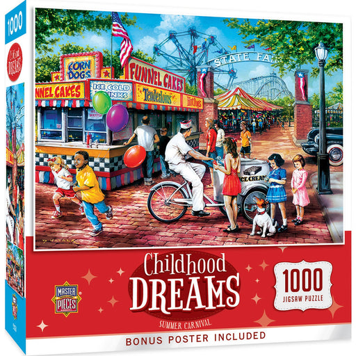 Childhood Dreams - Summer Carnival 1000 Piece Jigsaw Puzzle - Just $16.99! Shop now at Retro Gaming of Denver