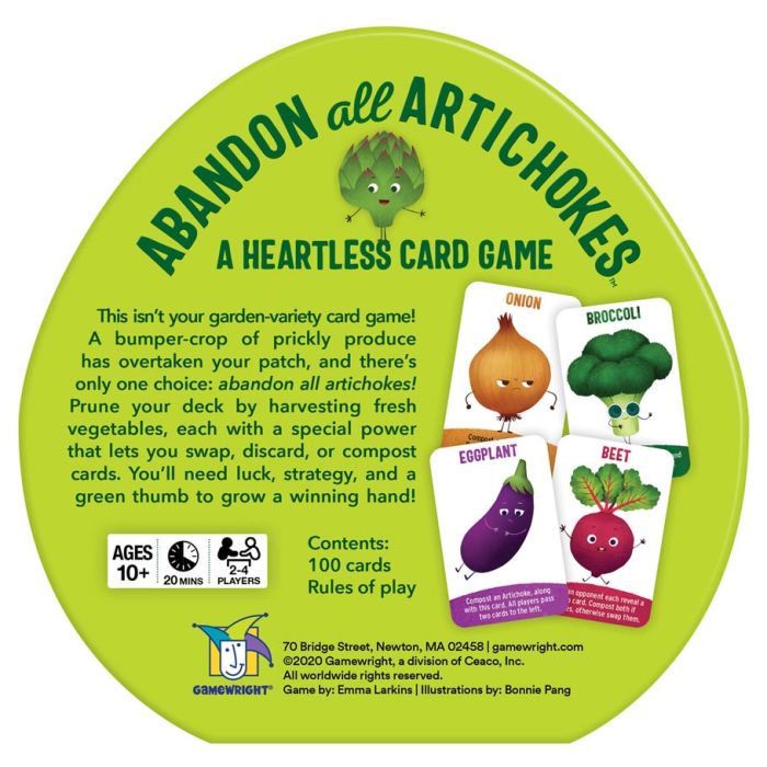 Abandon All Artichokes - for just $13.99! 