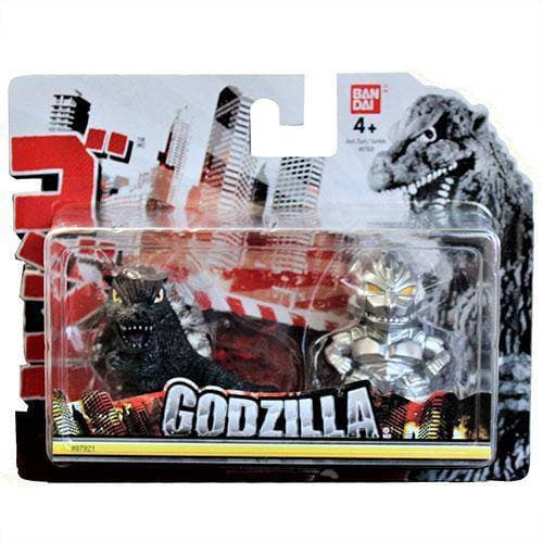 Bandai Godzilla Chibi Figure 2-Pack - Godzilla and Mechagodzilla - Premium Toys & Games - Just $13.06! Shop now at Retro Gaming of Denver