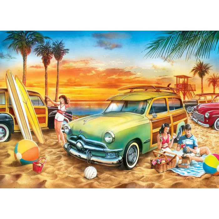 Beach Life - California Dreaming 1000 Piece Jigsaw Puzzle - for just $9.99! 