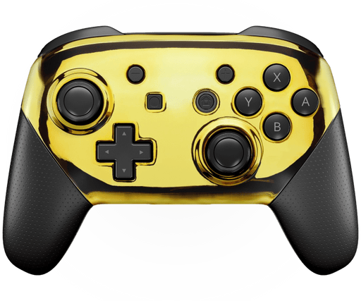 GOLD NINTENDO PRO CUSTOM CONTROLLER - Just $99.99! Shop now at Retro Gaming of Denver